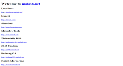Desktop Screenshot of malash.net
